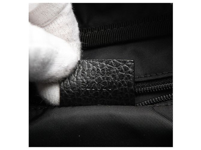 Pochette da toeletta in nylon GG nero Gucci - vista 6