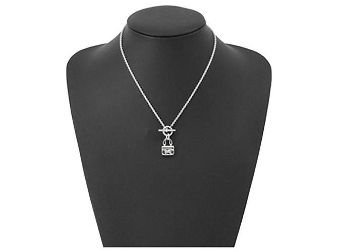 Collana Amulettes Constance in argento sterling Hermès - vista 11