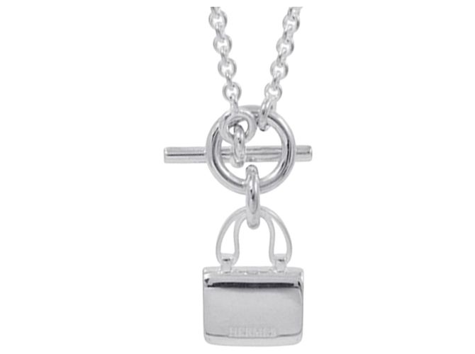 Collana Amulettes Constance in argento sterling Hermès - vista 2