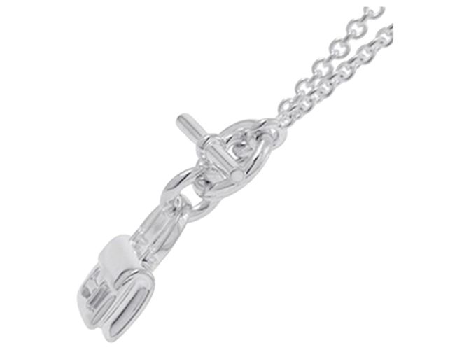Collana Amulettes Constance in argento sterling Hermès - vista 7