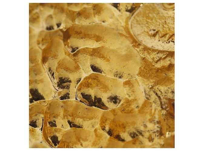 Orecchini a clip in oro placcato Chanel Rue Cambon con stemma D'oro - vista 8