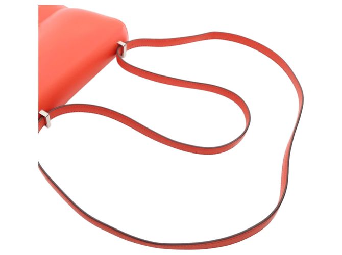Hermès Arancione Mini Swift Marble Constance 18 Rosso - vista 11