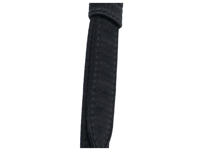 Cintura per borsa in satin nero Dior - vista 4