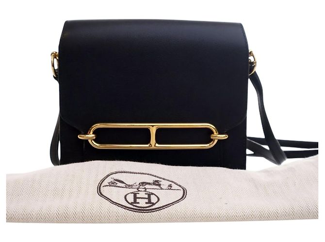 Mini Evercolor Sac Roulis 18 Nero Hermès - vista 15
