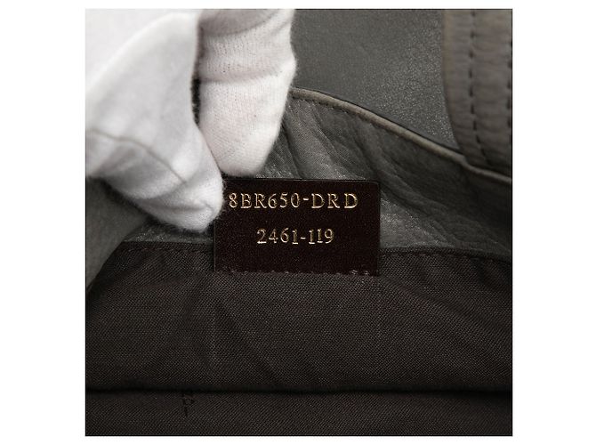 Fendi Graue Nubuk FF Ketten Tote Braun - Ansicht 5