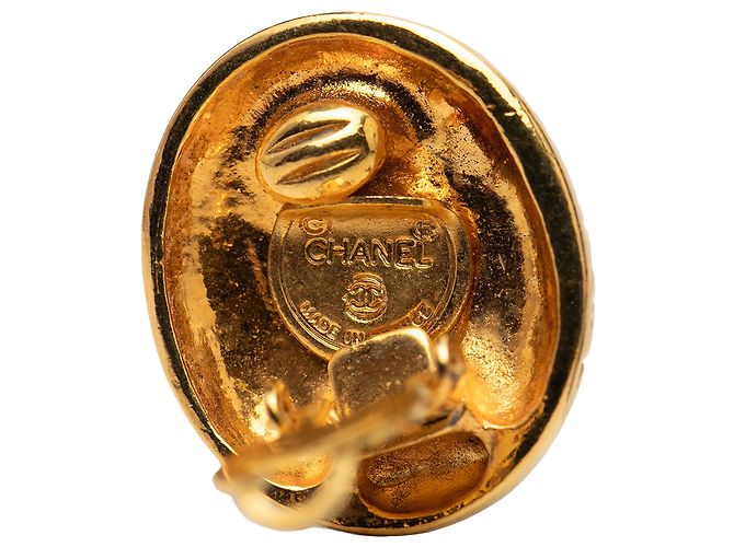 Orecchini a clip Mademoiselle in oro placcato Chanel D'oro - vista 3