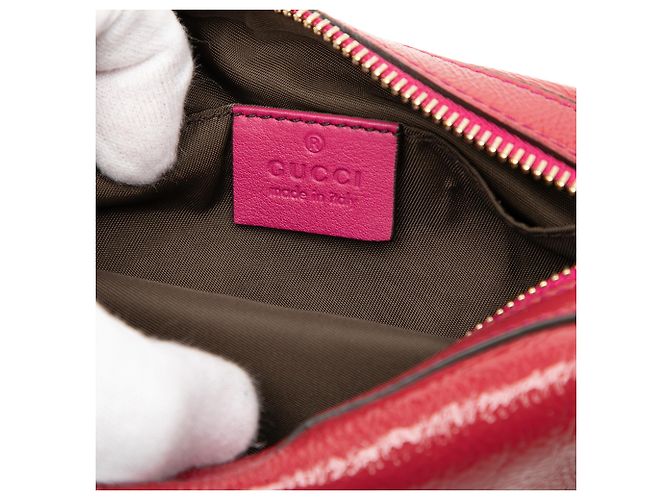 Neceser Cosmético Soho de Charol Rosa Gucci - vista 5