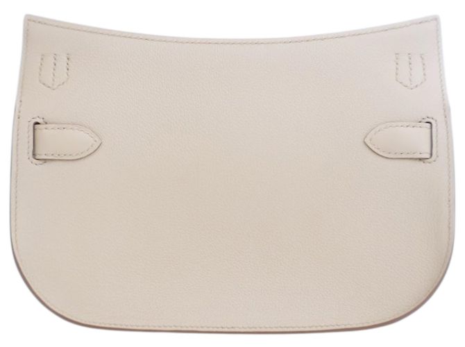 Hermès Mini Evercolor Jypsiere Bianco Crudo - vista 4