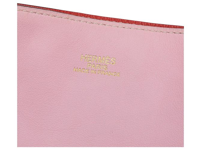 Hermès Double Sens 36 in Swift e Clemence Rosa - vista 6