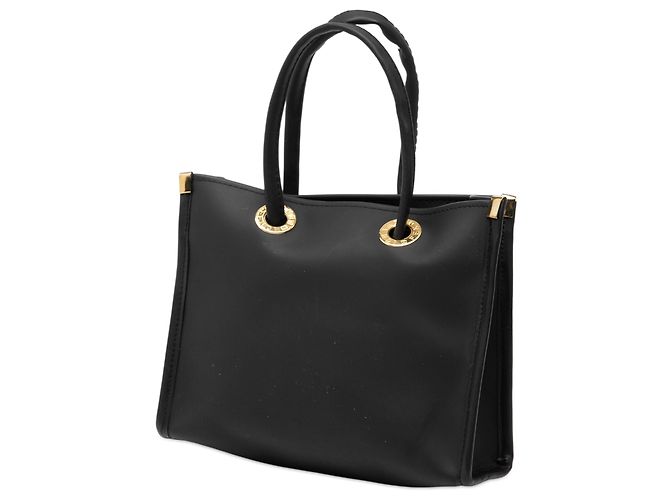 Borsa tote mini in gomma nera con logo FF di Fendi Nero - vista 2