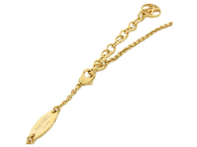 Collana Essenziale V Louis Vuitton D'oro - vista 4