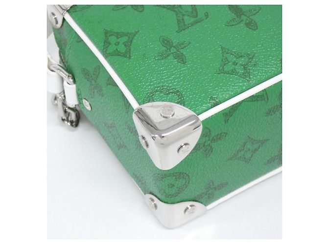 Borsa a Spalla Mini Soft Trunk Monogramma Louis Vuitton Verde Verde chiaro - vista 4