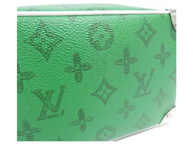Borsa a Spalla Mini Soft Trunk Monogramma Louis Vuitton Verde Verde chiaro - vista 5