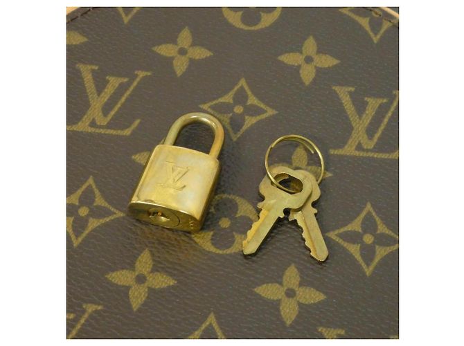 Sac à main Louis Vuitton Monogram Ellipse MM Marron - vue 3