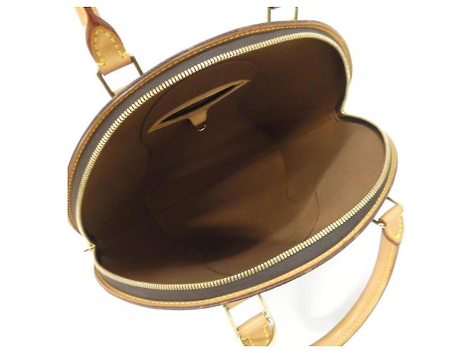 Sac à main Louis Vuitton Monogram Ellipse MM Marron - vue 6
