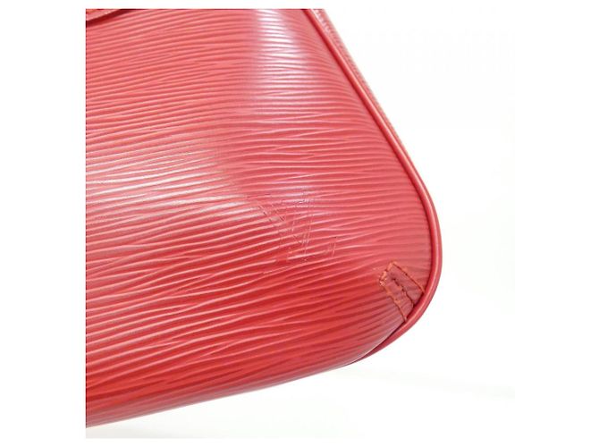 Borsa a Spalla Louis Vuitton Epi Turen PM Rosso - vista 4