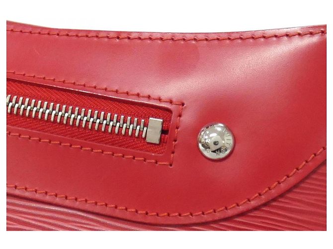 Borsa a Spalla Louis Vuitton Epi Turen PM Rosso - vista 7
