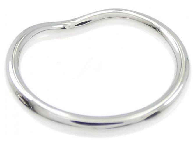 Tiffany & Co Curved Ring aus Platin Silber - Ansicht 3
