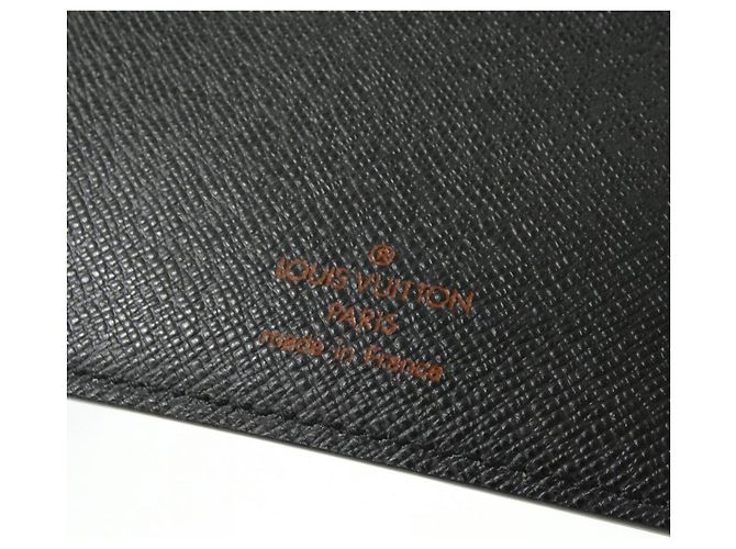 Organizer Organizzatore Louis Vuitton Epi Agenda MM R20042 Nero - vista 6