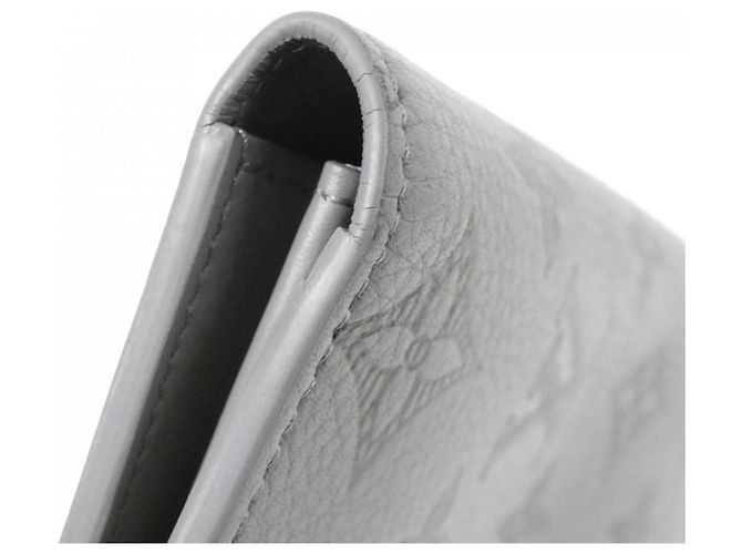 Cartera Brazza Monogram Shadow Louis Vuitton Gris - vista 3