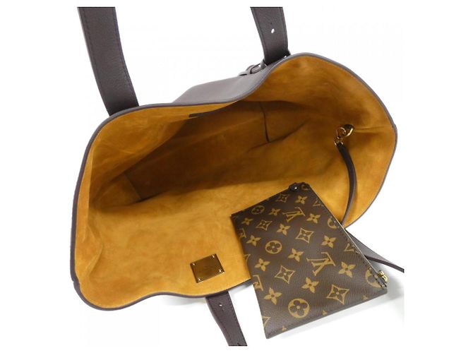 Borsa a mano Lowkey Cabas MM Louis Vuitton Marrone Cioccolato - vista 7