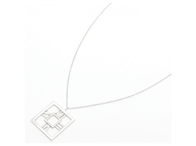 Tiffany & Co Collana Quadrata Tiffany Atlas Argento - vista 2