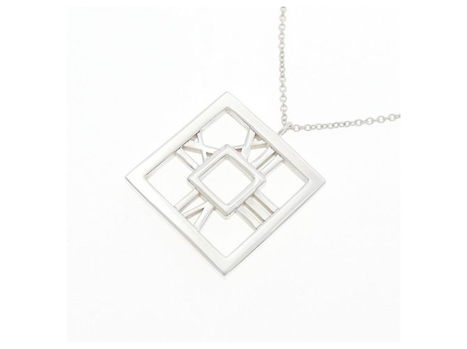 Tiffany & Co Collana Quadrata Tiffany Atlas Argento - vista 3