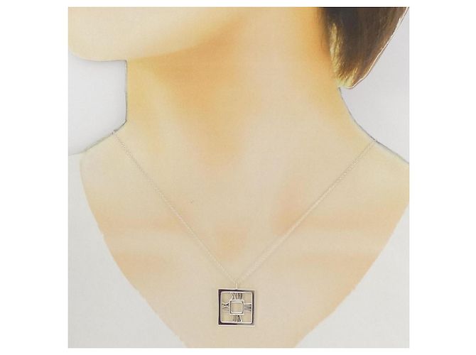 Tiffany & Co Collana Quadrata Tiffany Atlas Argento - vista 6