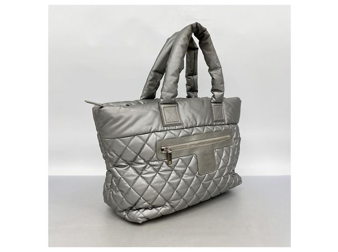 Chanel Coco Cocoon Tote Bag Silber - Ansicht 2