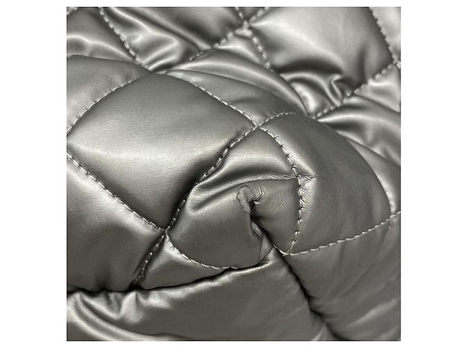 Chanel Coco Cocoon Tote Bag Silber - Ansicht 8