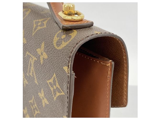 Borsa Monceau 28 Monogramma Louis Vuitton Marrone - vista 11