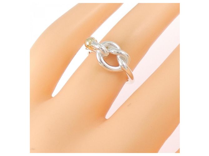 Tiffany & Co Tiffany Love Knot Ring Silber Golden - Ansicht 5