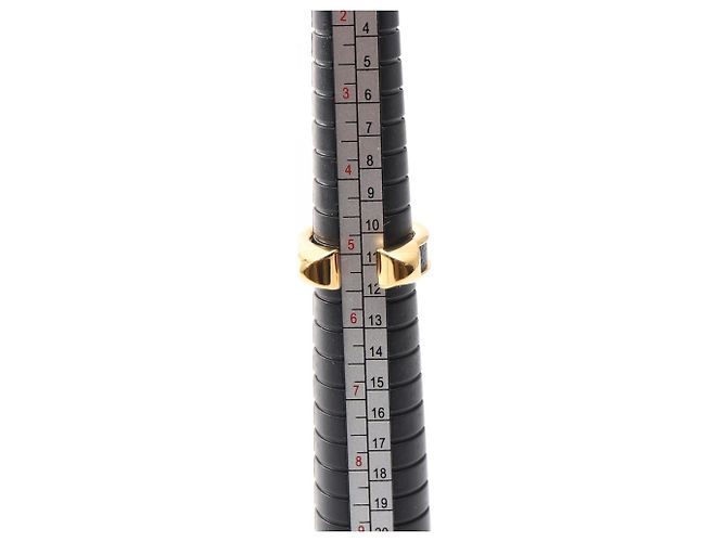 Ring Anello Double Crew Athena di Hermès Nero D'oro - vista 5