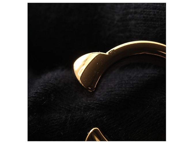 Ring Anello Double Crew Athena di Hermès Nero D'oro - vista 7
