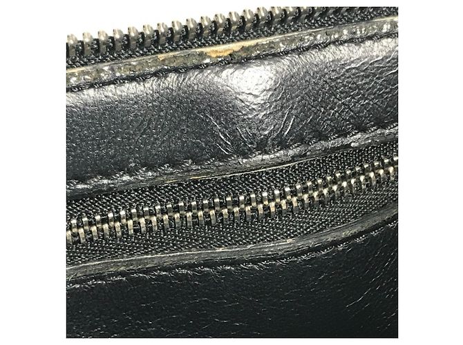 Edge Céline Zweifarbige Kantenhandtasche CELINE Beige Marineblau - Ansicht 16