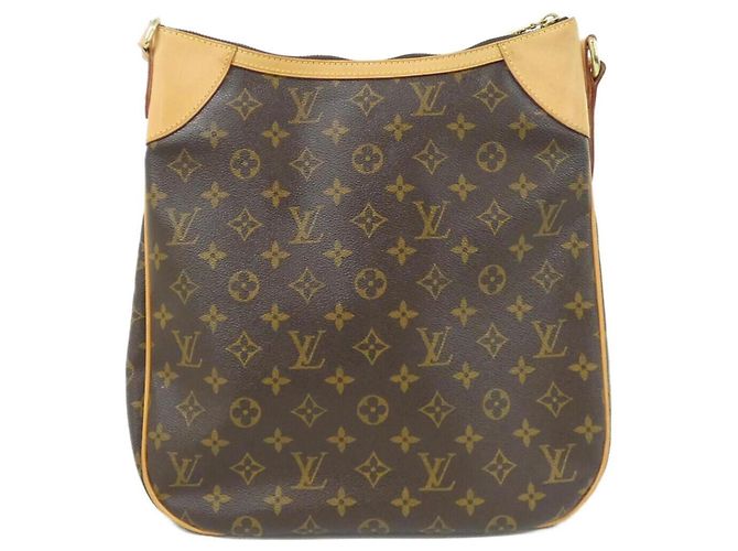 Borsa a Spalla Louis Vuitton Monogram Odeon MM Marrone - vista 2