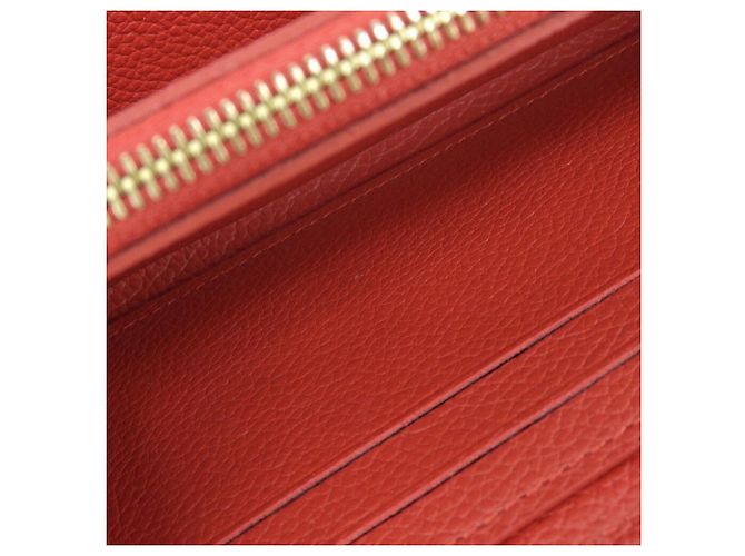 Cartera Clemence Monogram Empreinte Louis Vuitton Roja Azul marino Monograma - vista 8