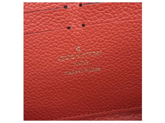 Cartera Clemence Monogram Empreinte Louis Vuitton Roja Azul marino Monograma - vista 9