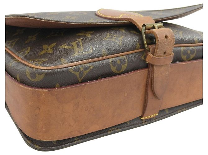 Borsa a Spalla Cartouchiere Monogram Louis Vuitton Monogramma - vista 3