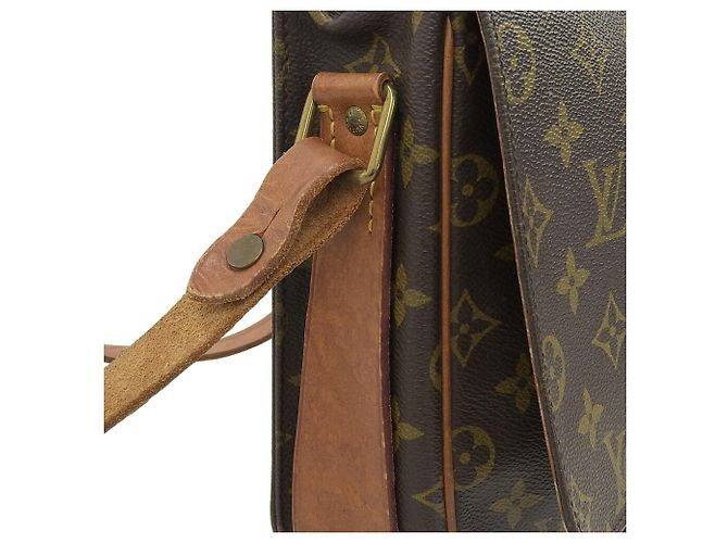 Borsa a Spalla Cartouchiere Monogram Louis Vuitton Monogramma - vista 6