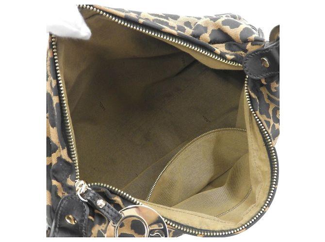 Borsa a Spalla Fendi in Nero e Marrone - vista 3