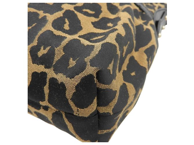 Borsa a Spalla Fendi in Nero e Marrone - vista 4