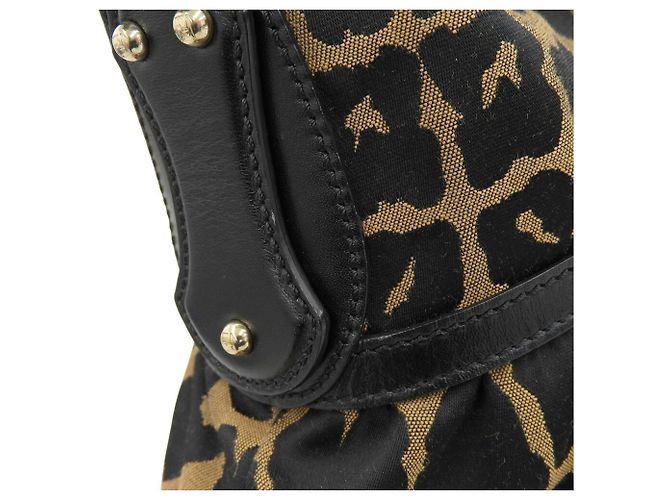 Borsa a Spalla Fendi in Nero e Marrone - vista 8