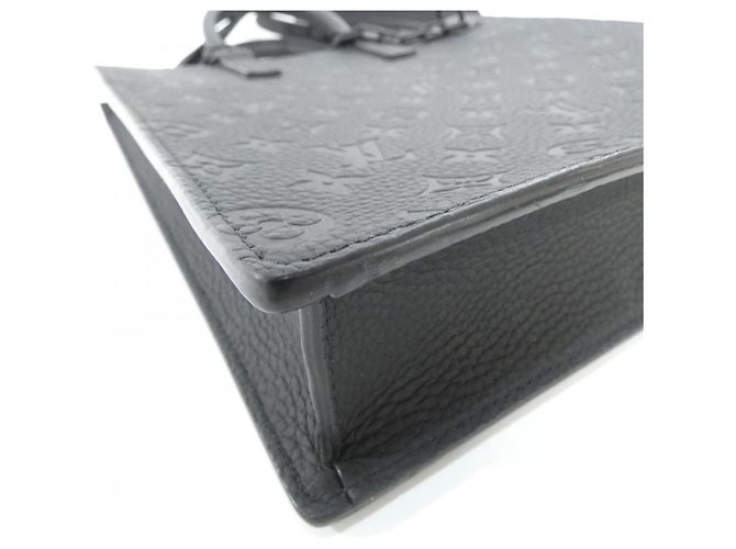 Borsa Messenger Sac Plat Monogram Taurillon Louis Vuitton Nero - vista 3