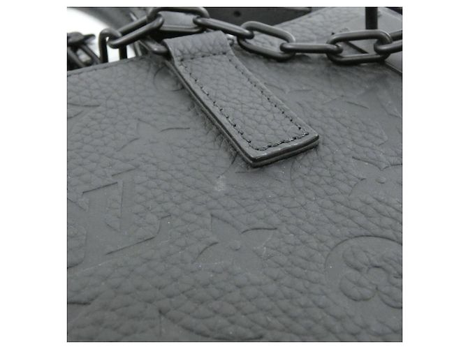 Borsa Messenger Sac Plat Monogram Taurillon Louis Vuitton Nero - vista 4