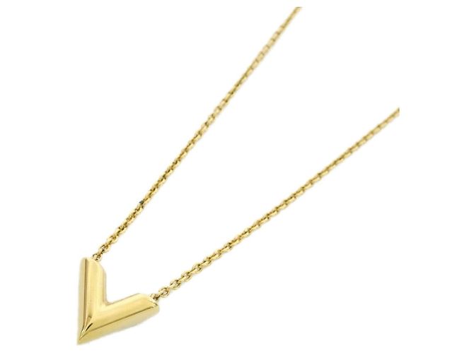 Collana Essenziale V Louis Vuitton M61083 D'oro - vista 3