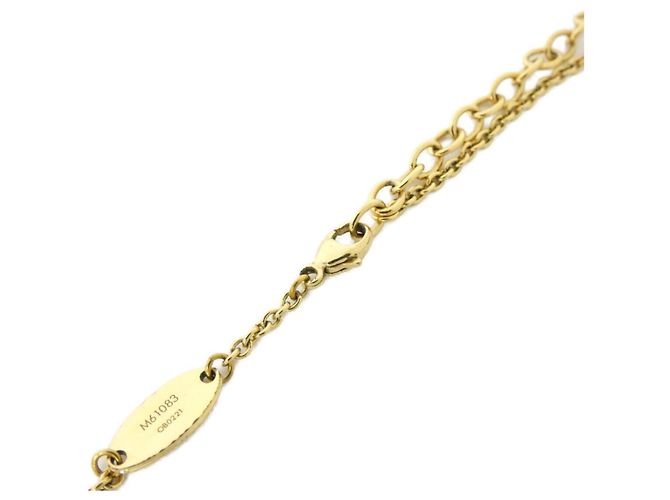 Collana Essenziale V Louis Vuitton M61083 D'oro - vista 4