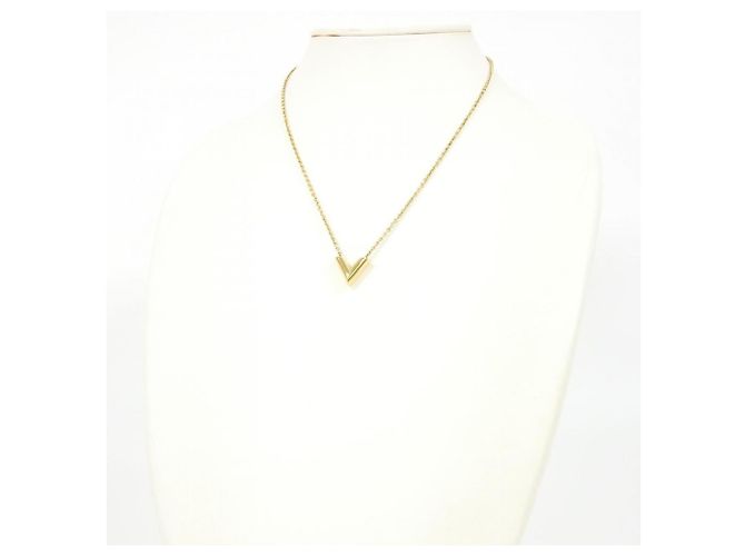 Collana Essenziale V Louis Vuitton M61083 D'oro - vista 5