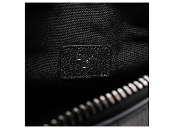 Borsa Saddle DIOR x ERL di Christian Dior Nero - vista 4