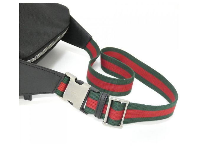 Borsa a spalla nera Gucci 630920 KWTLN Nero - vista 7